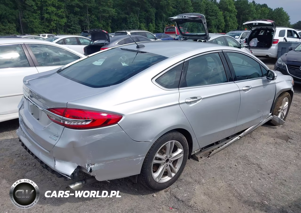 2018 Ford Fusion Se VIN:3FA6P0HD5JR273536 - 4