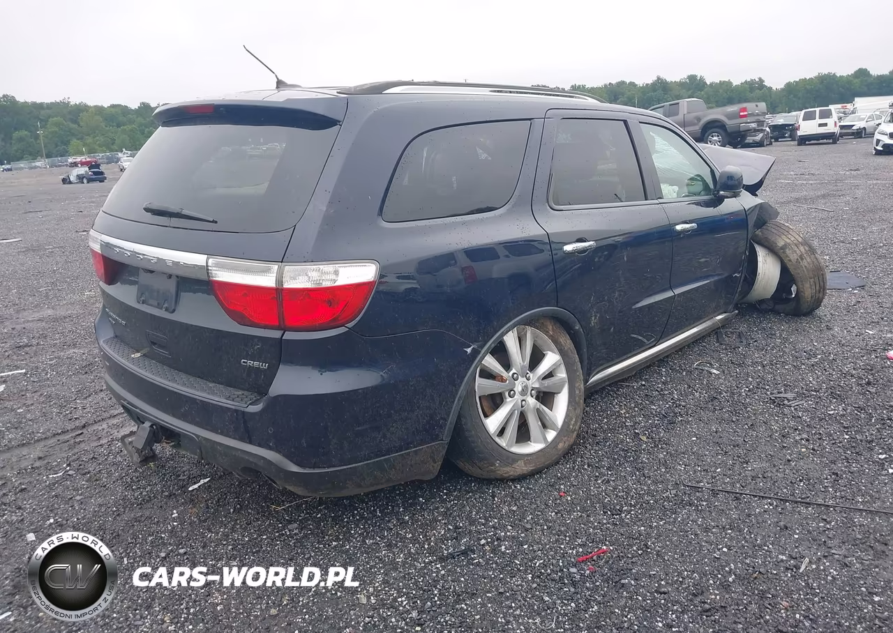 2013 Dodge Durango Crew VIN:1C4RDJDG7DC658685 - 4