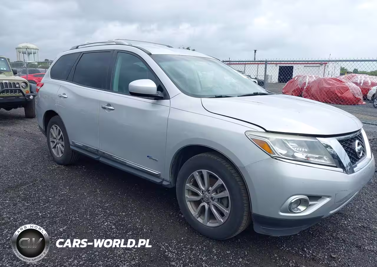 2014 Nissan Pathfinder Hybrid-Sv-Sl-Platinum