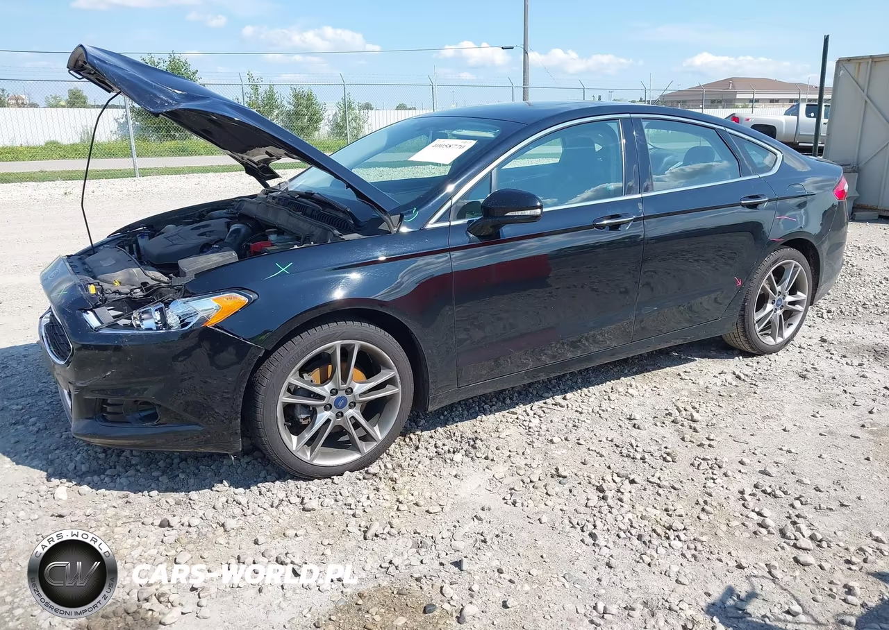 2016 Ford Fusion Titanium VIN:3FA6P0K98GR114586 - 2