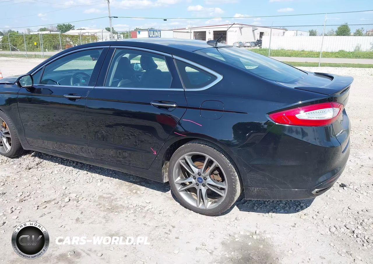 2016 Ford Fusion Titanium VIN:3FA6P0K98GR114586 - 3