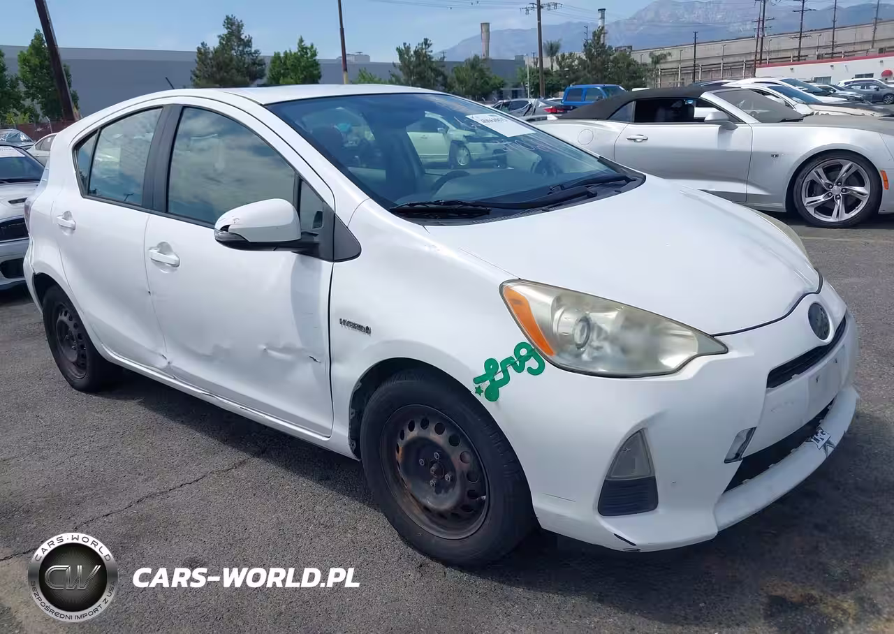 2012 Toyota Prius C One
