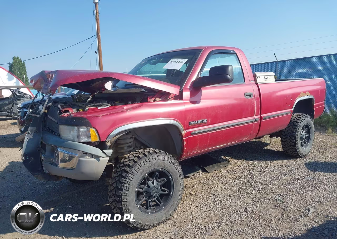 1998 Dodge Ram 2500 St VIN:3B7KF2666WM282651 - 2
