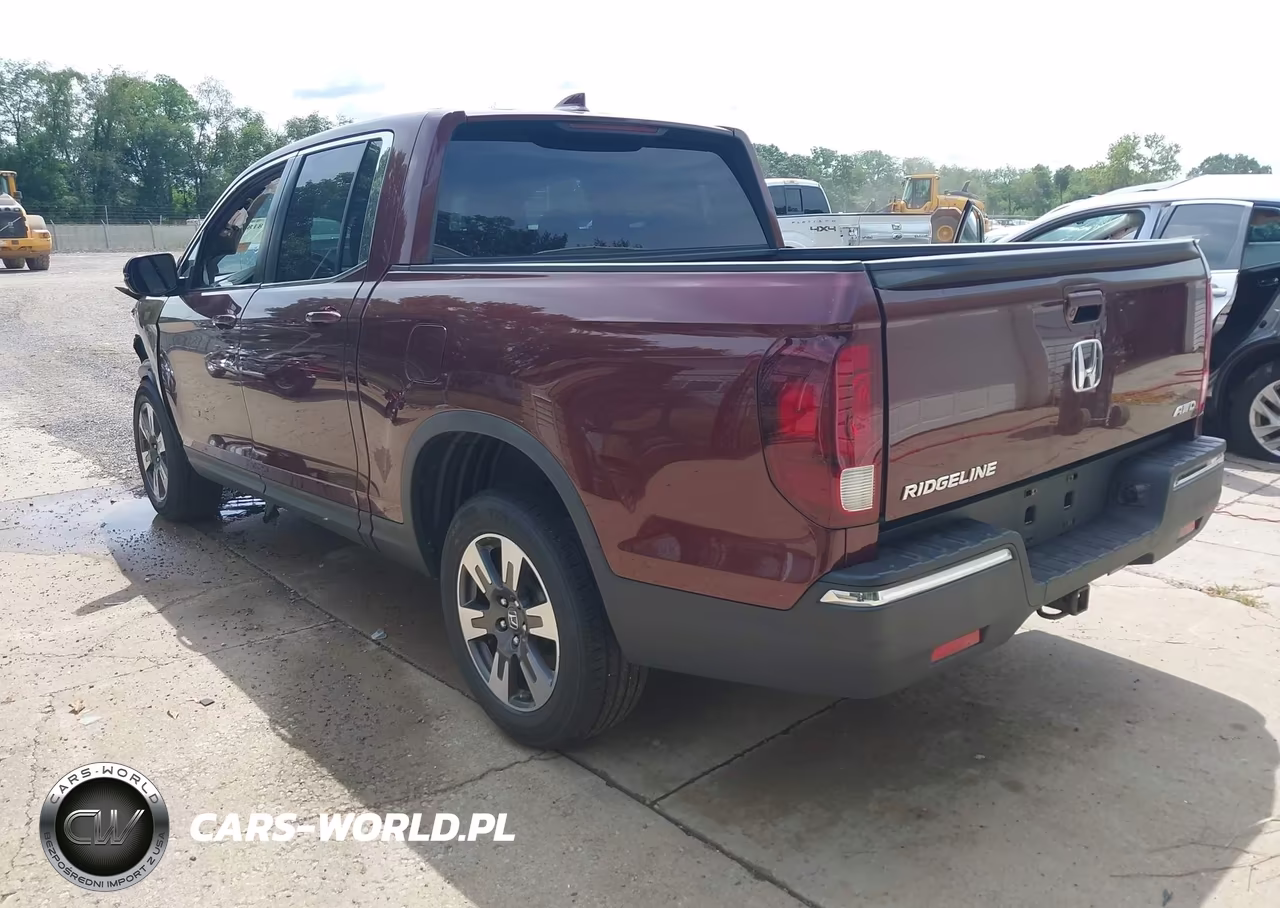 2017 Honda Ridgeline Rtl-T VIN:5FPYK3F63HB025019 - 3