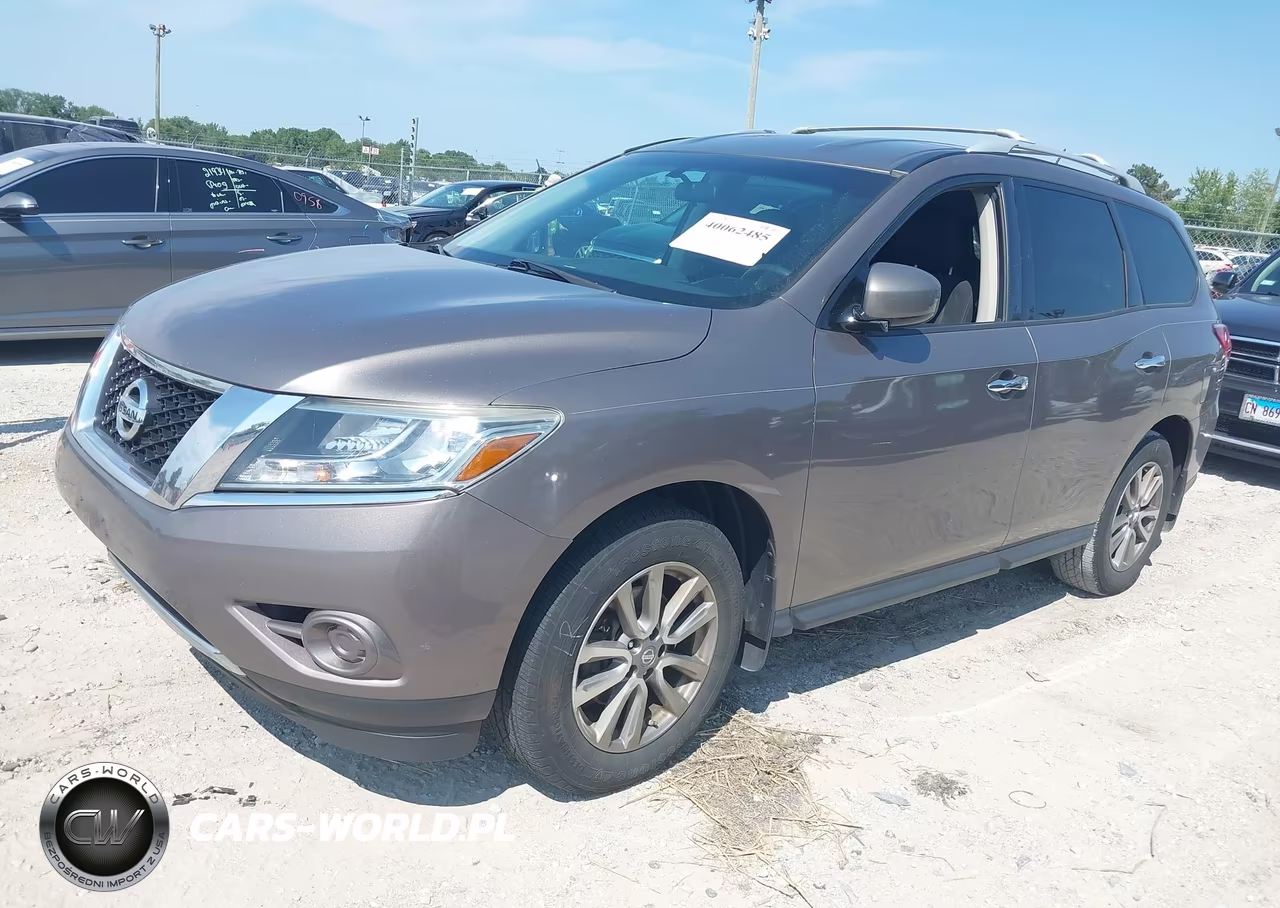 2014 Nissan Pathfinder Sv VIN:5N1AR2MM4EC697144 - 2