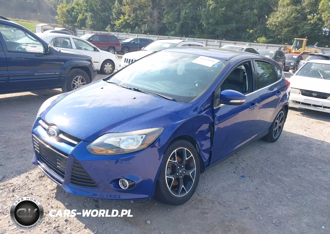 2012 Ford Focus Titanium VIN:1FAHP3N25CL444011 - 2