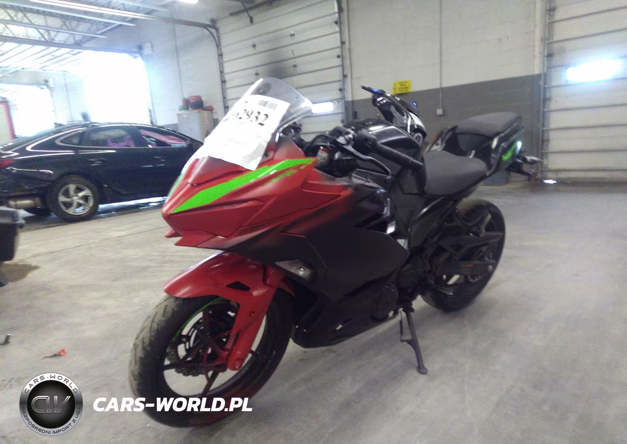 2023 Kawasaki Ex400 VIN:JKAEXKH15PDAP5335 - 2