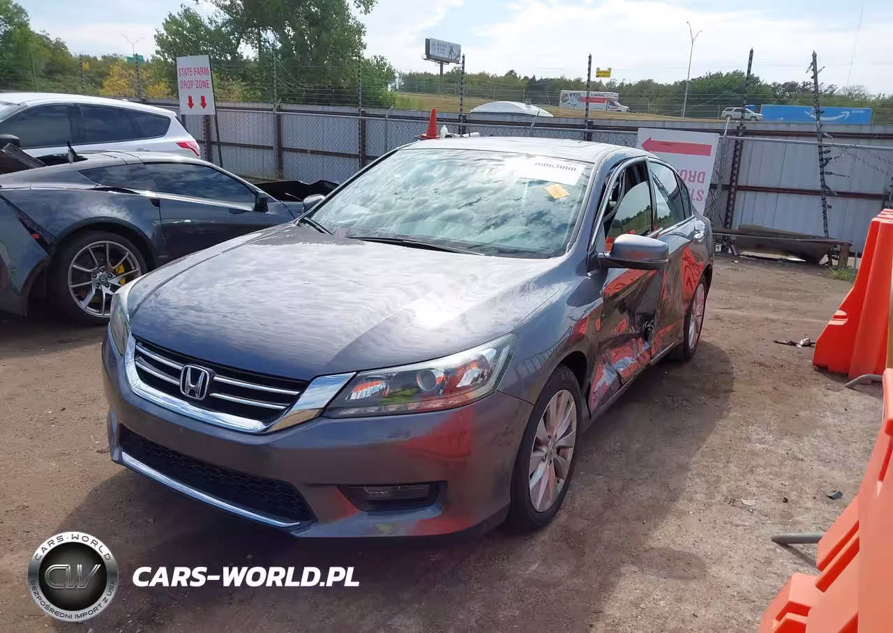2014 Honda Accord Ex-L V-6 VIN:1HGCR3F80EA013349 - 2