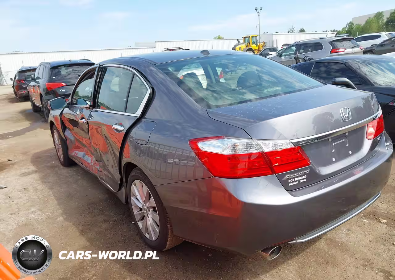 2014 Honda Accord Ex-L V-6 VIN:1HGCR3F80EA013349 - 3