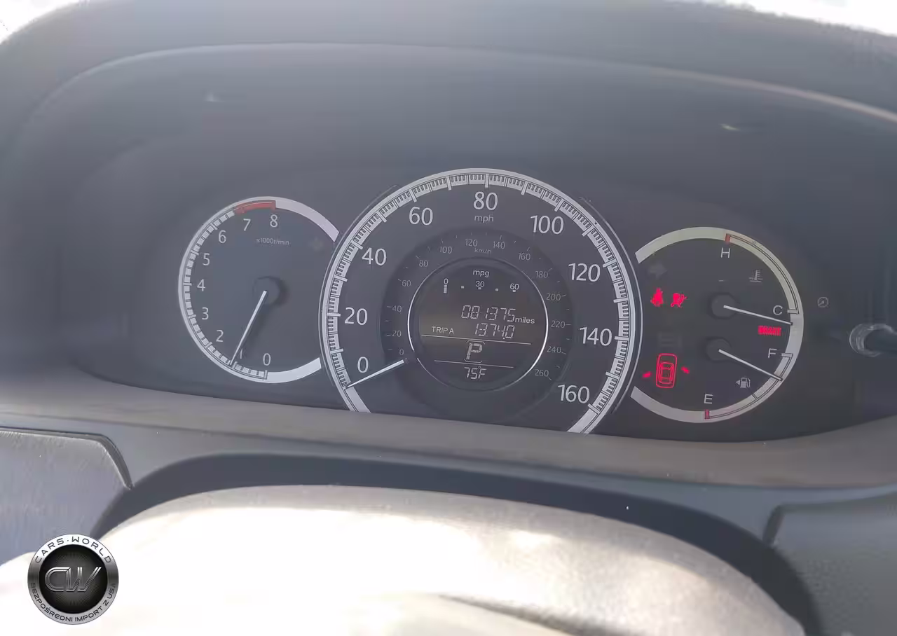 2014 Honda Accord Ex-L V-6 VIN:1HGCR3F80EA013349 - 7