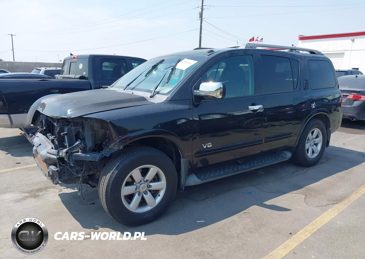 2008 Nissan Armada Se VIN:5N1AA08C58N629974 - 2