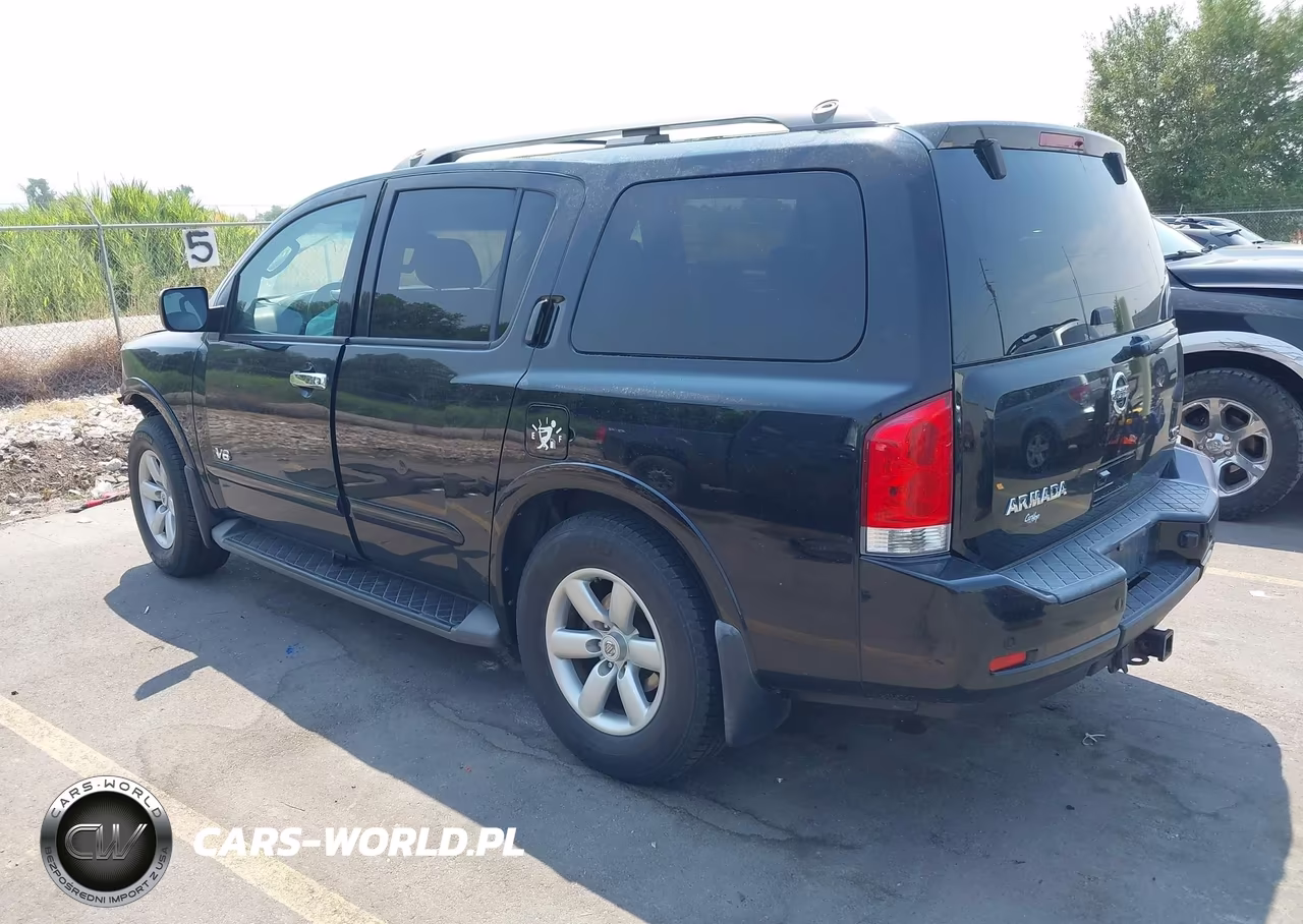 2008 Nissan Armada Se VIN:5N1AA08C58N629974 - 3