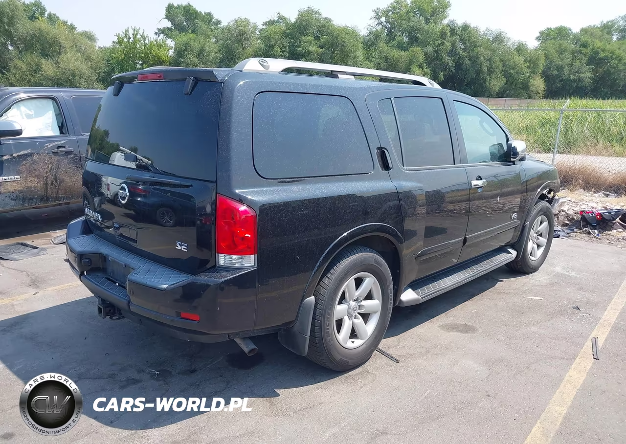 2008 Nissan Armada Se VIN:5N1AA08C58N629974 - 4