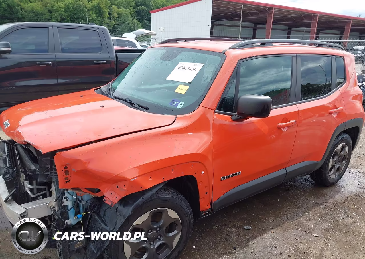 2017 Jeep Renegade Sport Fwd VIN:ZACCJAAB0HPE52911 - 15
