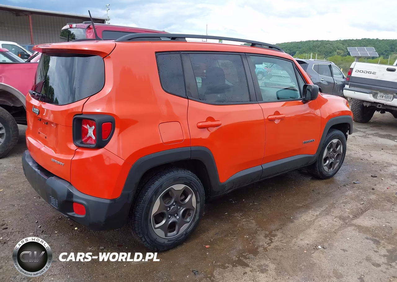 2017 Jeep Renegade Sport Fwd VIN:ZACCJAAB0HPE52911 - 4