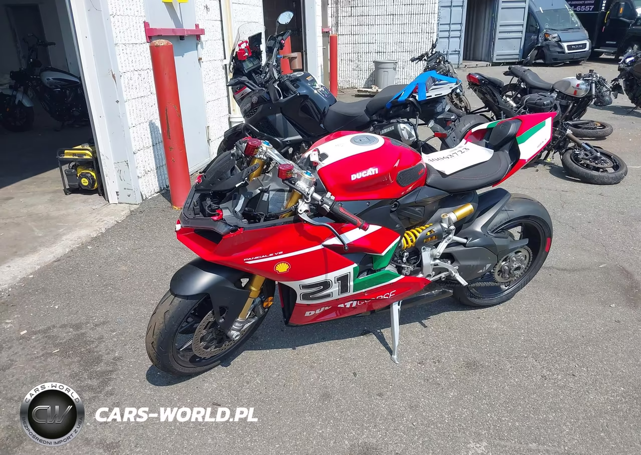 2022 Ducati Panigale V2 VIN:ZDMHAATW9NB008586 - 2