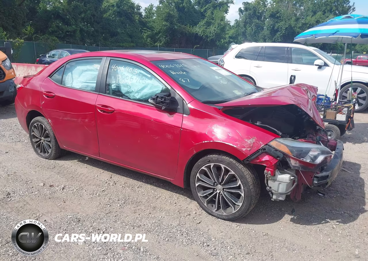 2016 Toyota Corolla S Plus