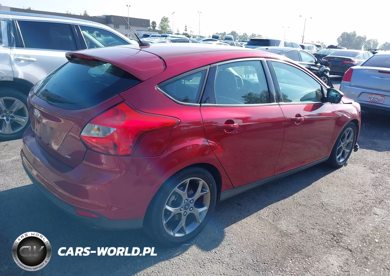 2014 Ford Focus Se VIN:1FADP3K23EL131996 - 4