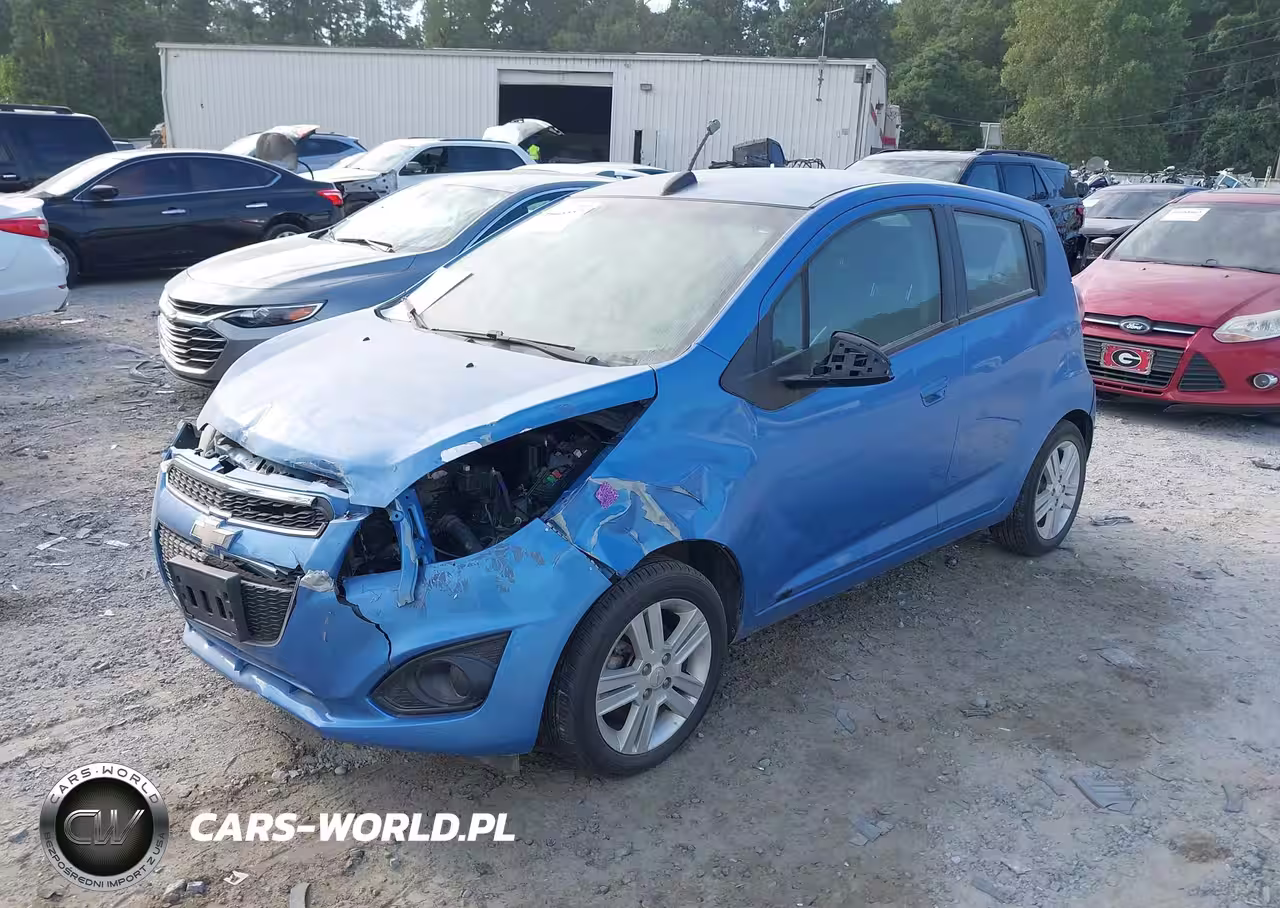 2015 Chevrolet Spark 1Lt Cvt VIN:KL8CD6S95FC711953 - 2
