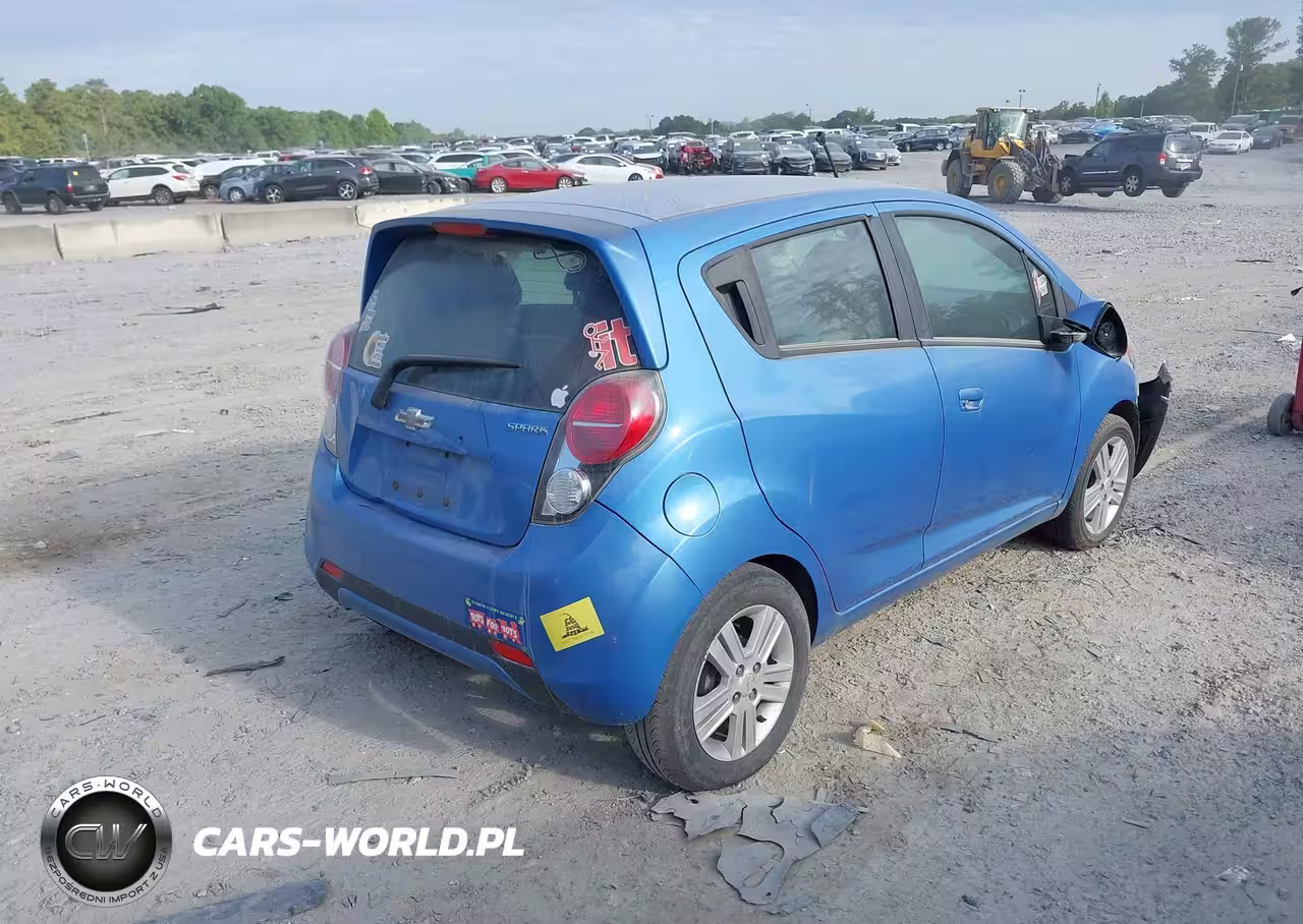 2015 Chevrolet Spark 1Lt Cvt VIN:KL8CD6S95FC711953 - 4