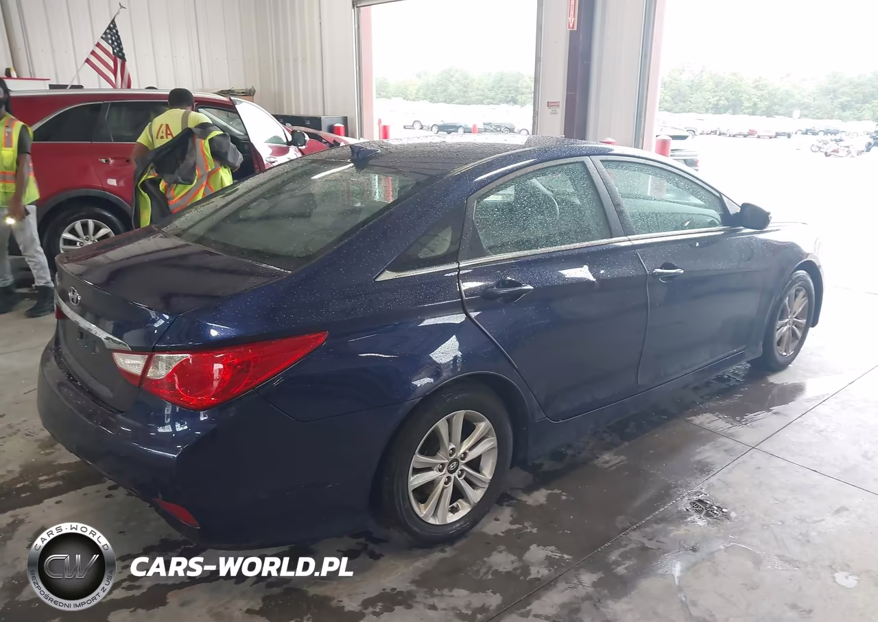 2014 Hyundai Sonata Gls VIN:5NPEB4AC4EH841099 - 4