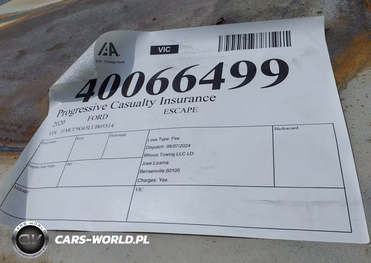 2020 Ford Escape Se VIN:1FMCU9G65LUB05514 - 9