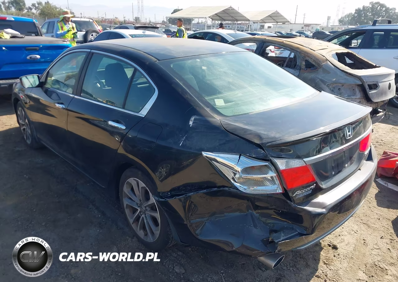 2014 Honda Accord Sport VIN:1HGCR2F50EA129327 - 3