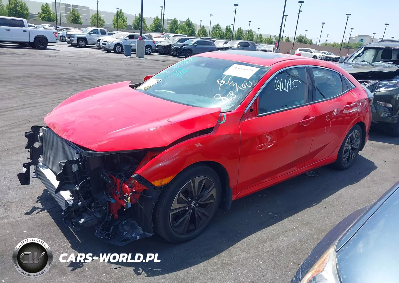 2019 Honda Civic Ex VIN:SHHFK7H60KU408684 - 2