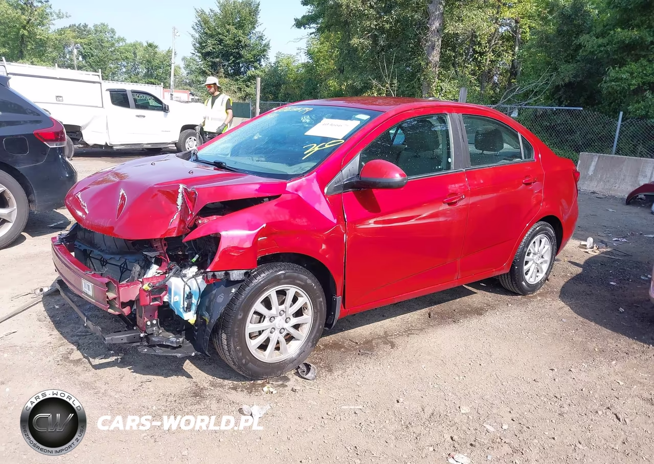 2018 Chevrolet Sonic Lt Auto VIN:1G1JD5SH6J4118209 - 2