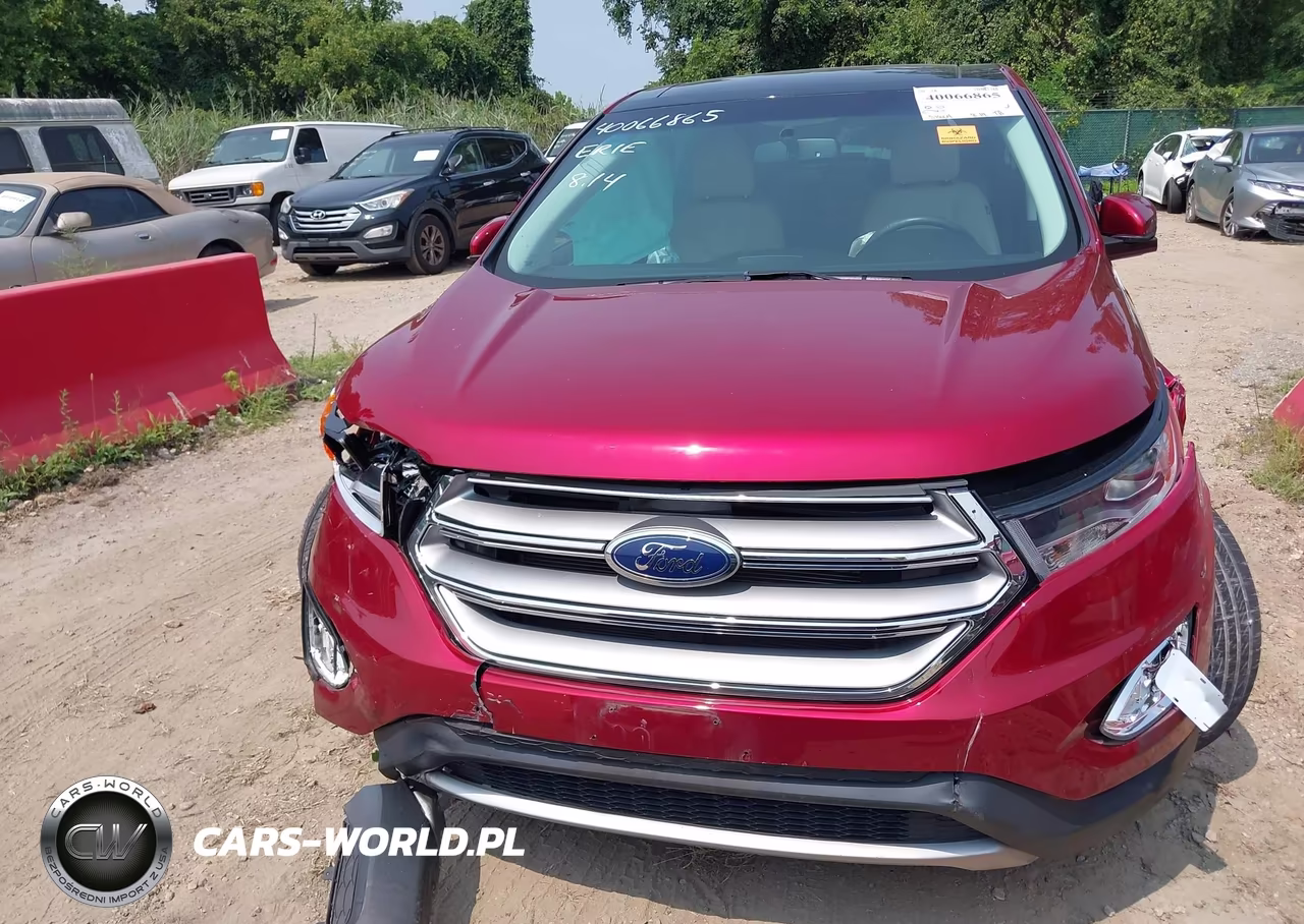 2017 Ford Edge Titanium VIN:2FMPK4K8XHBC29939 - 12
