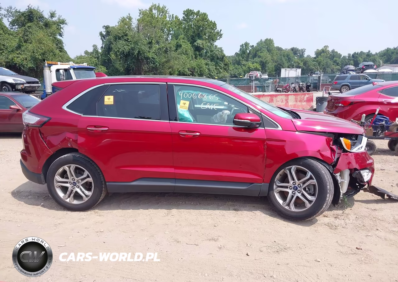 2017 Ford Edge Titanium VIN:2FMPK4K8XHBC29939 - 13