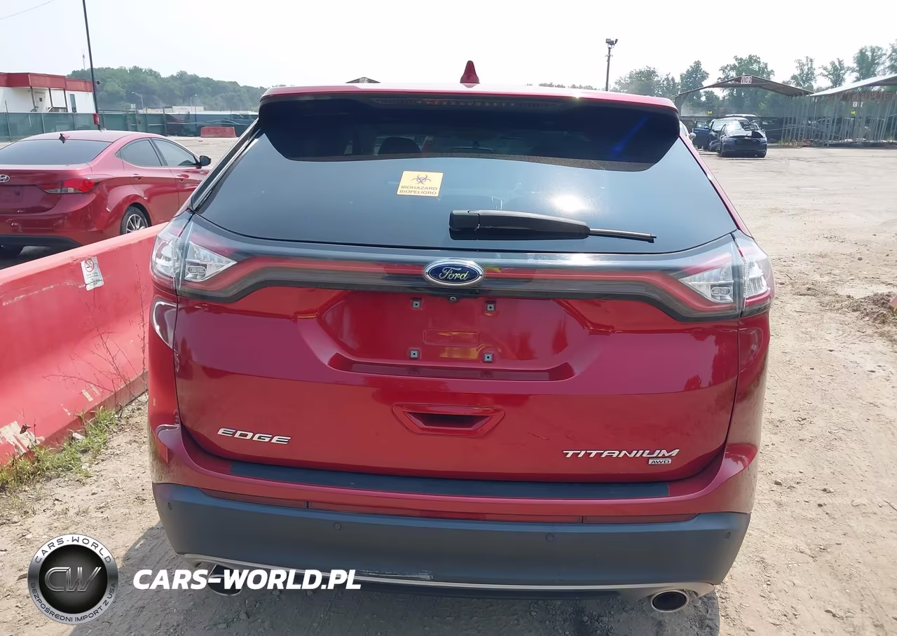 2017 Ford Edge Titanium VIN:2FMPK4K8XHBC29939 - 16