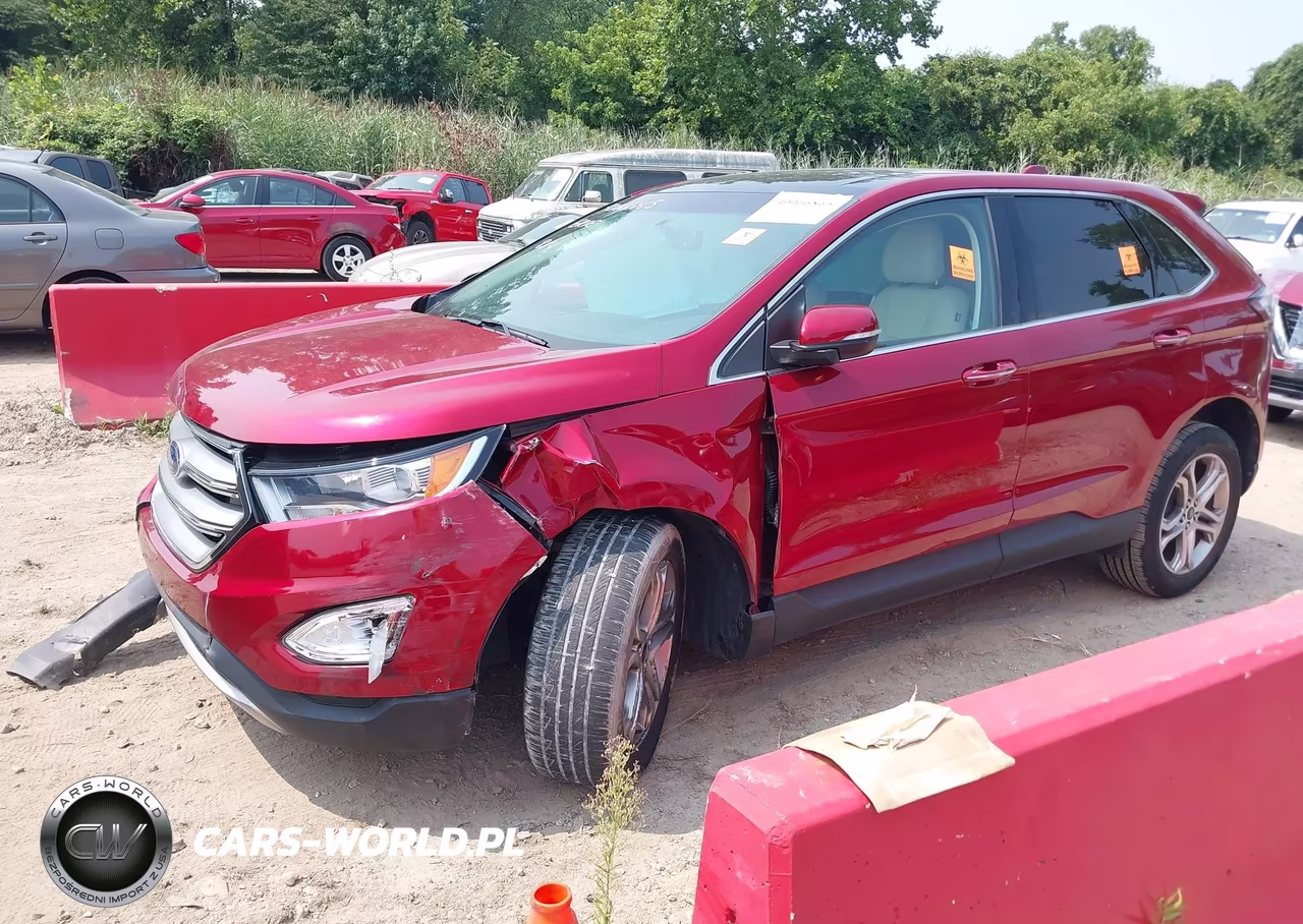 2017 Ford Edge Titanium VIN:2FMPK4K8XHBC29939 - 2