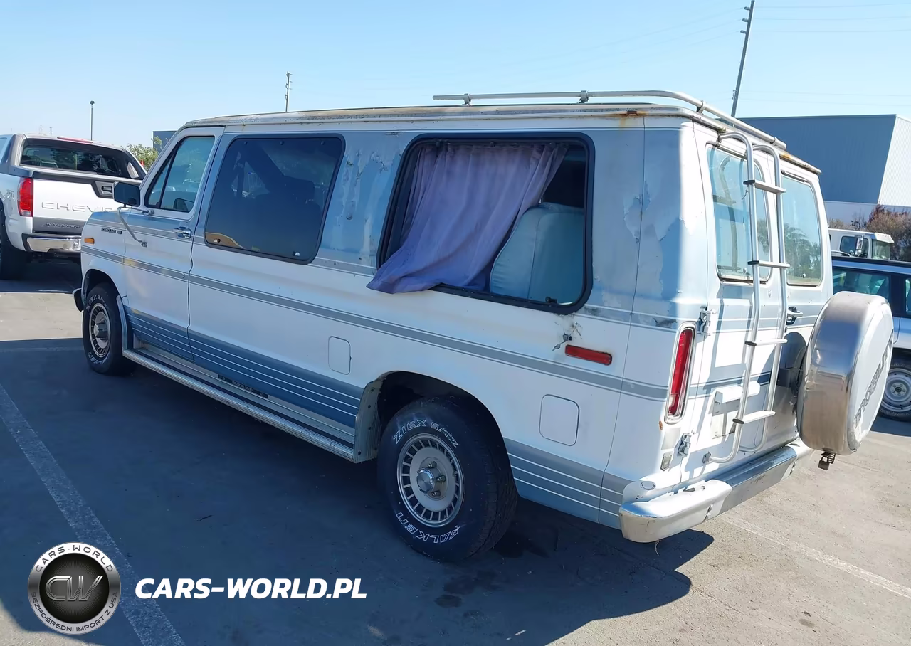 1990 Ford Econoline E150 Van VIN:1FDEE14H2LHA85728 - 3