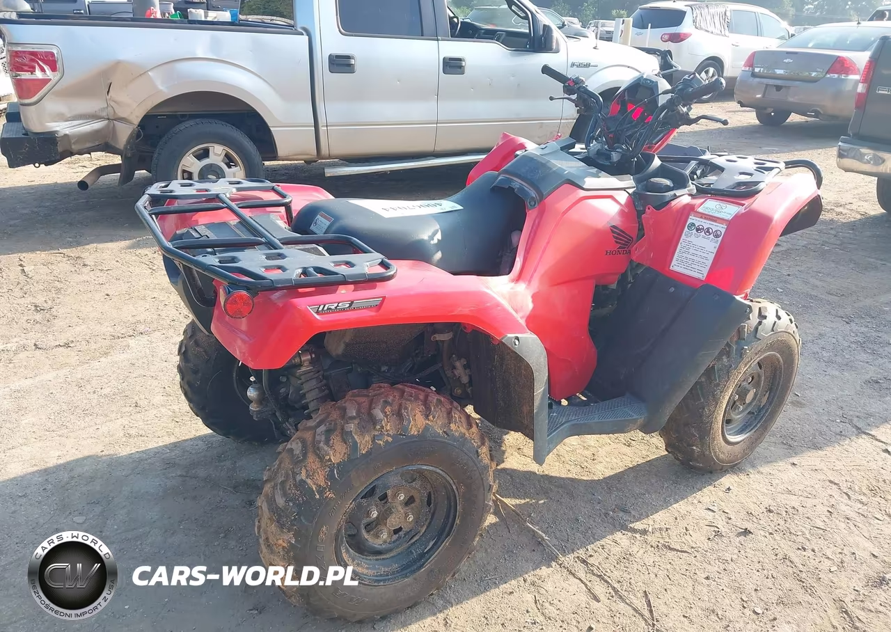 2022 Honda Trx520 Fm VIN:1HFTE4564N4700855 - 4