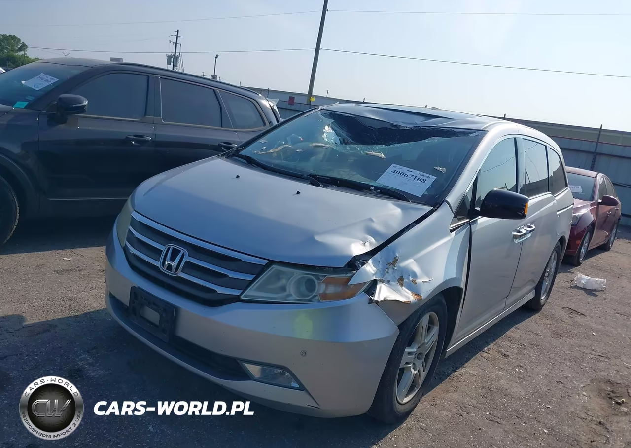 2012 Honda Odyssey Touring-Touring Elite VIN:5FNRL5H9XCB016243 - 2