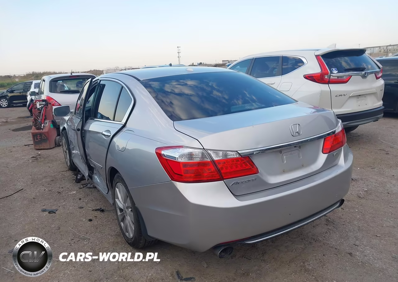 2014 Honda Accord Ex-L V-6 VIN:1HGCR3F80EA021029 - 3