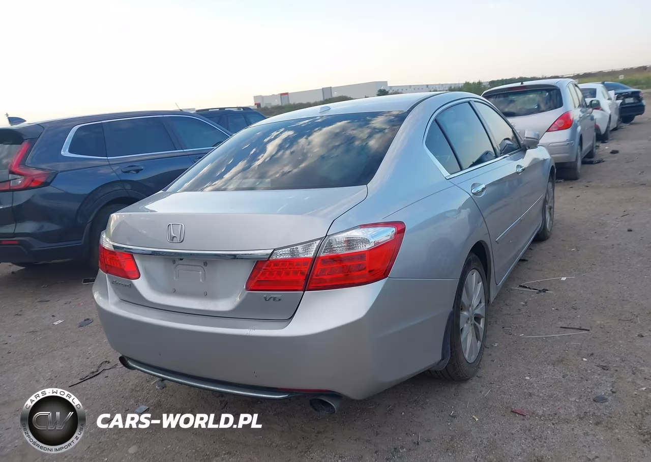2014 Honda Accord Ex-L V-6 VIN:1HGCR3F80EA021029 - 4