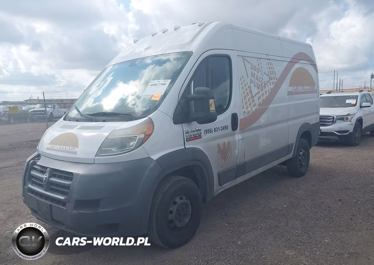 2014 Ram Promaster 1500 VIN:3C6TRVBGXEE108190 - 2