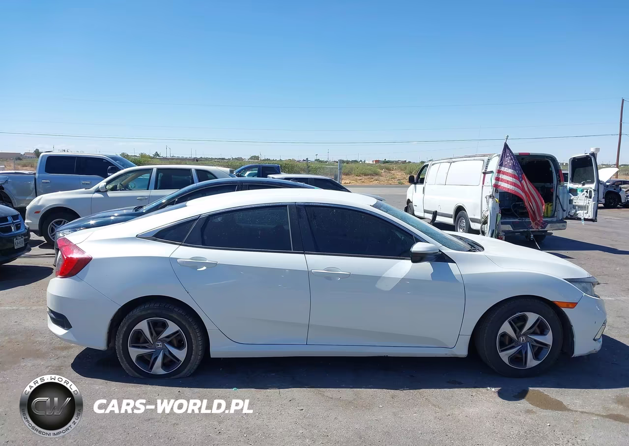 2019 Honda Civic Lx VIN:19XFC2F64KE049284 - 13