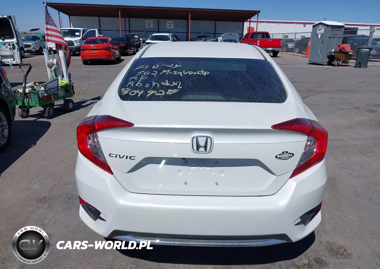 2019 Honda Civic Lx VIN:19XFC2F64KE049284 - 16