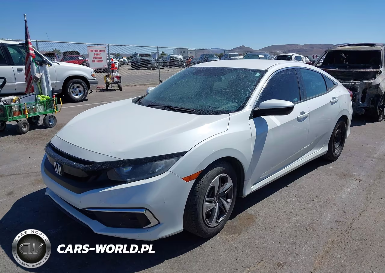 2019 Honda Civic Lx VIN:19XFC2F64KE049284 - 2