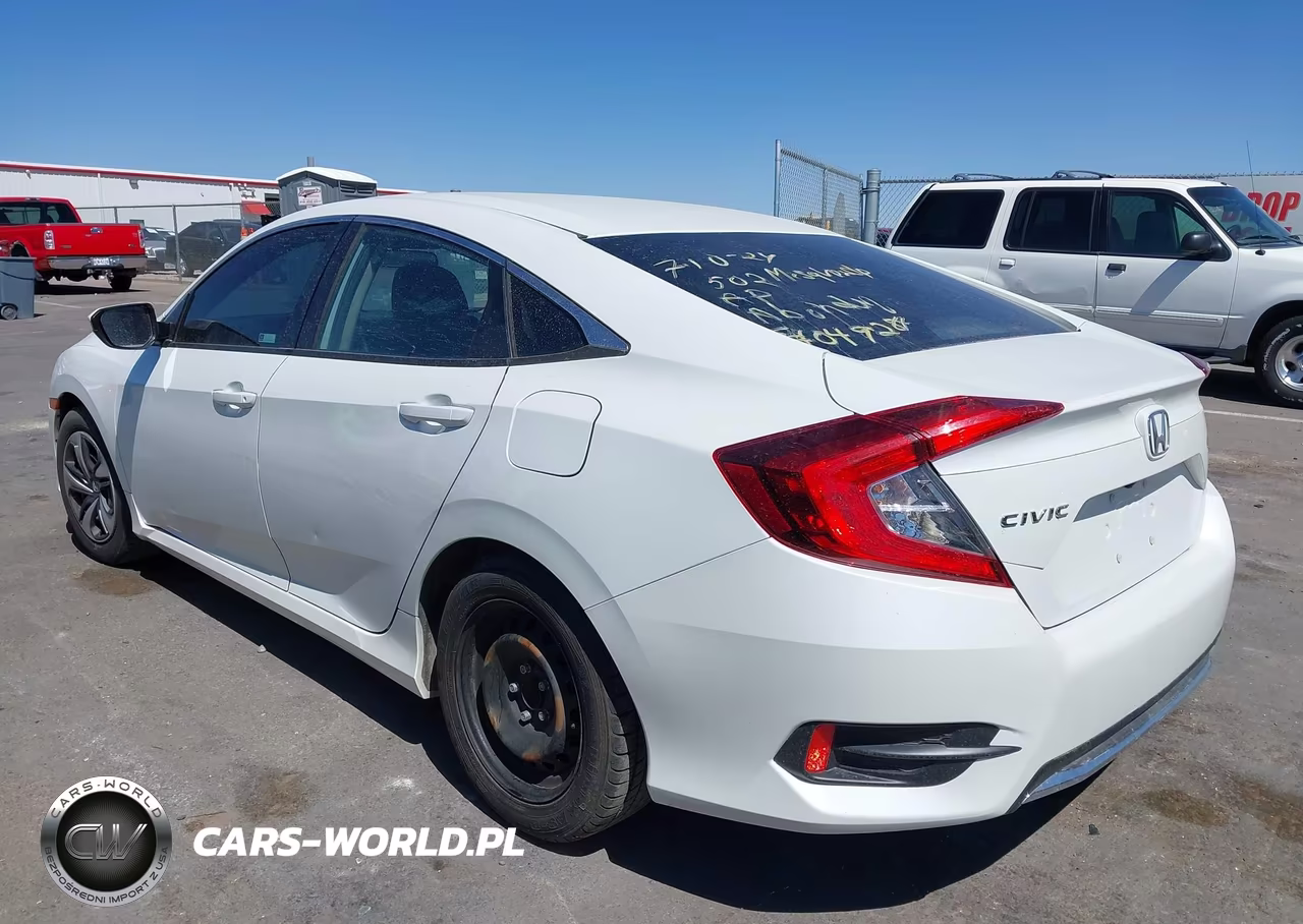 2019 Honda Civic Lx VIN:19XFC2F64KE049284 - 3