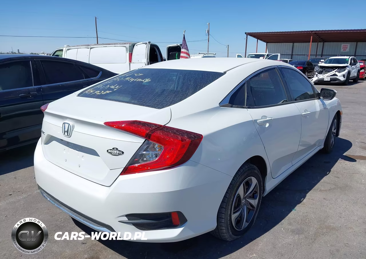 2019 Honda Civic Lx VIN:19XFC2F64KE049284 - 4