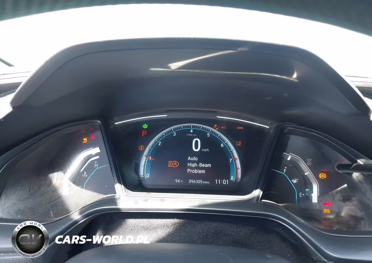 2019 Honda Civic Lx VIN:19XFC2F64KE049284 - 7
