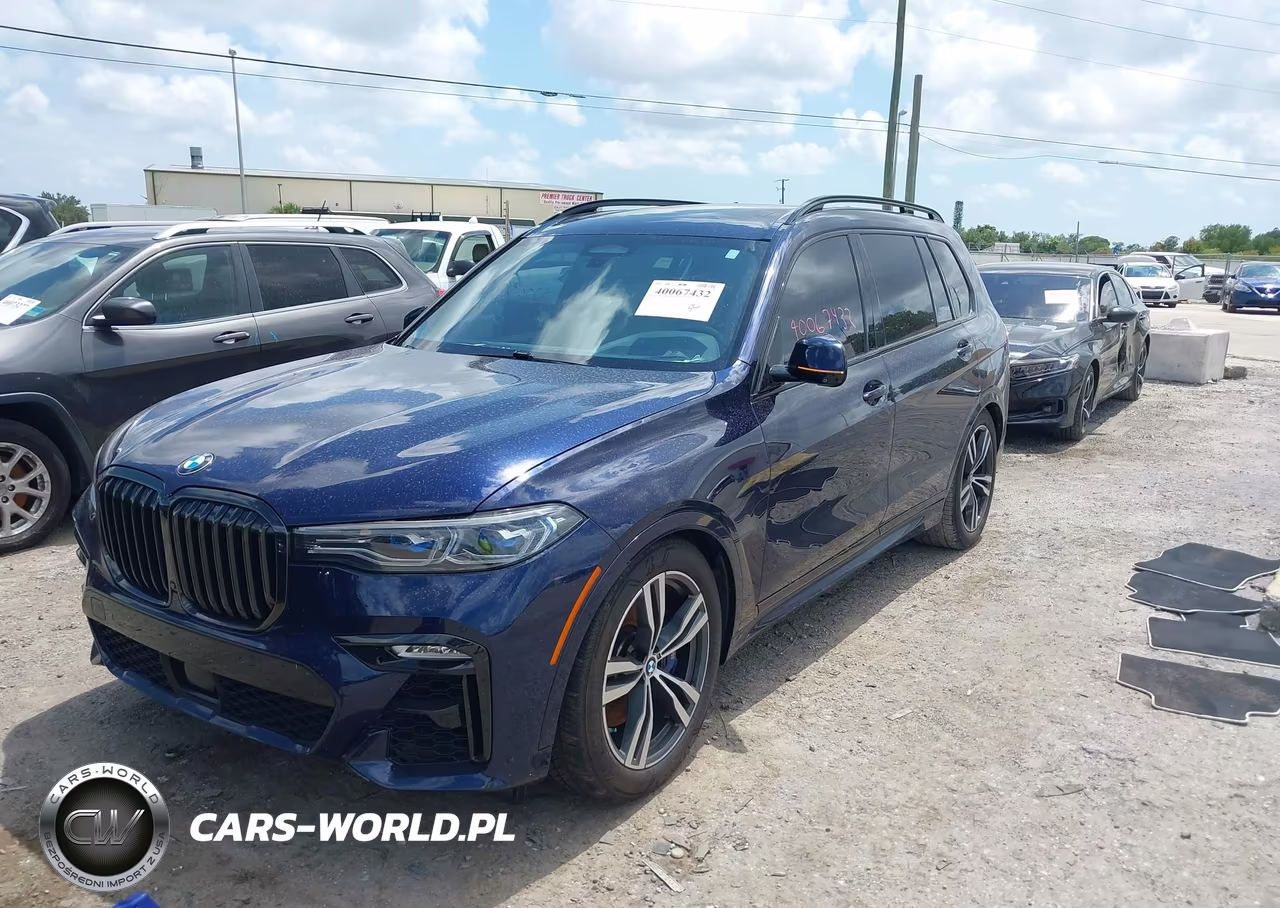 2020 BMW X7 M50I VIN:5UXCX6C07L9B26431 - 2