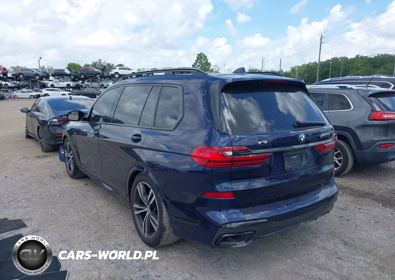 2020 BMW X7 M50I VIN:5UXCX6C07L9B26431 - 3