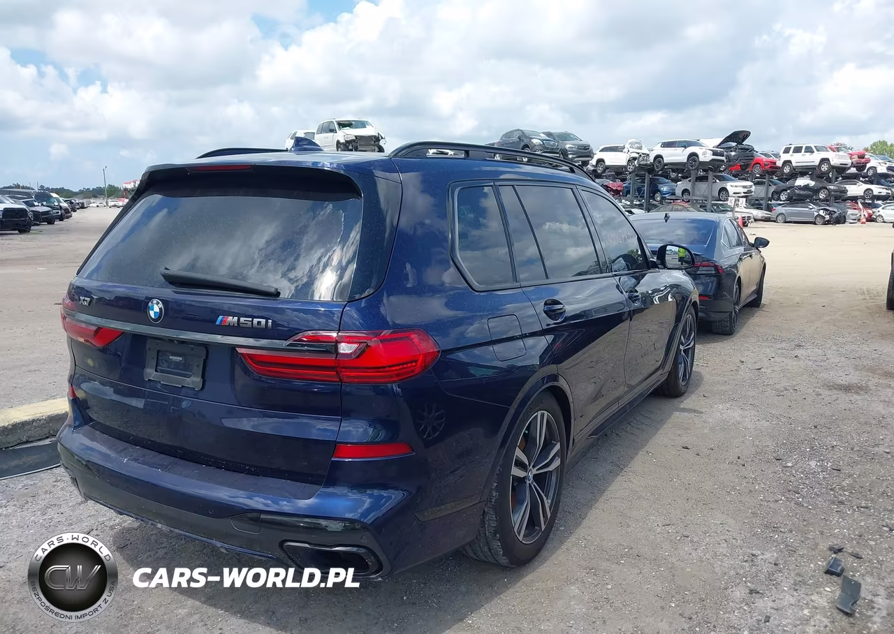 2020 BMW X7 M50I VIN:5UXCX6C07L9B26431 - 4