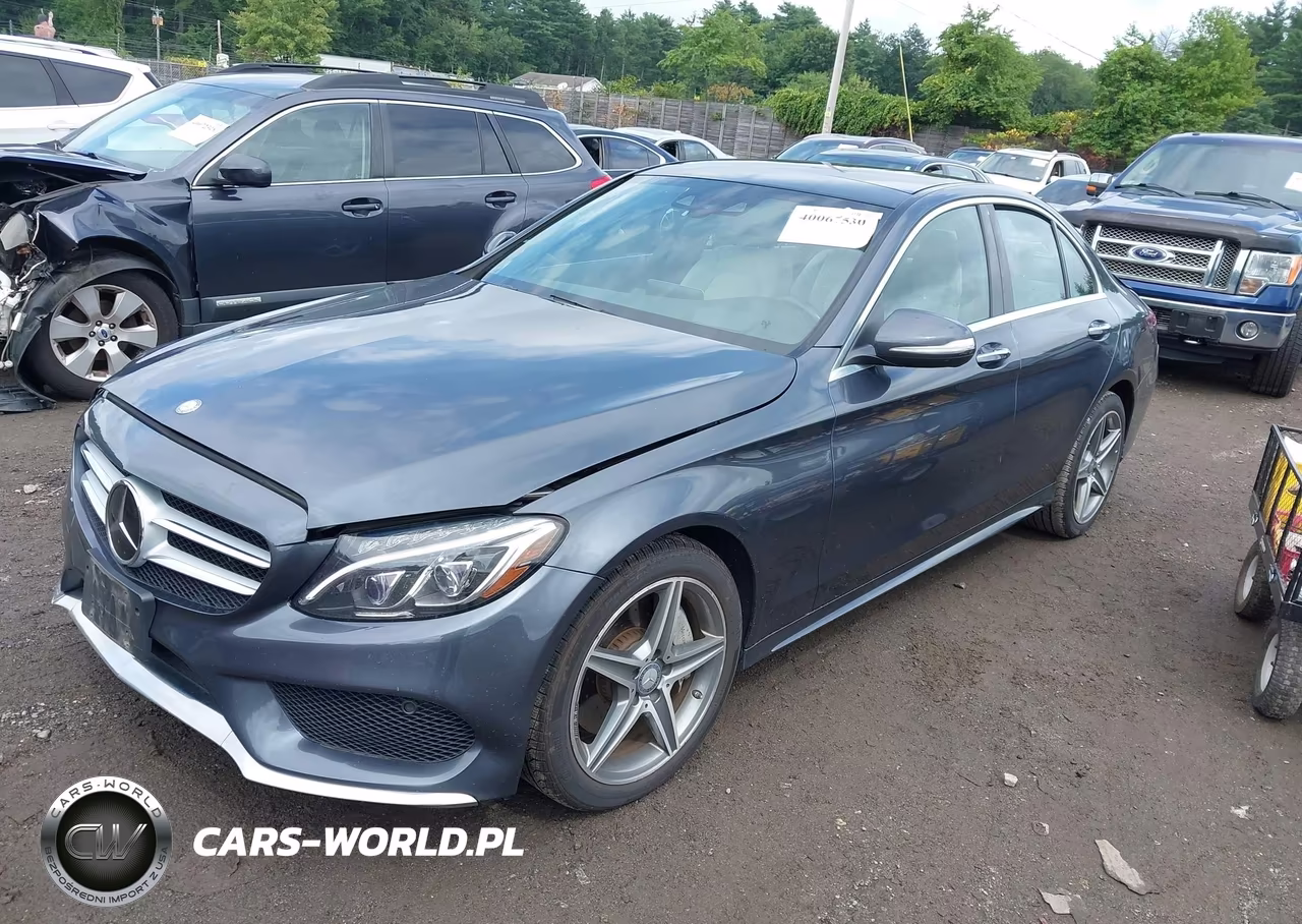 2015 Mercedes-Benz C 400 4Matic VIN:55SWF6GBXFU009221 - 2