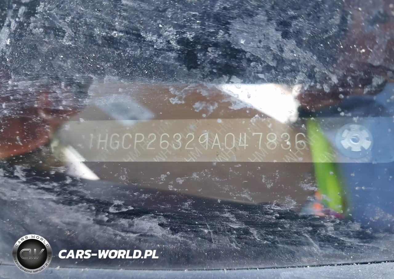 2009 Honda Accord 2.4 Lx VIN:1HGCP26329A047836 - 9
